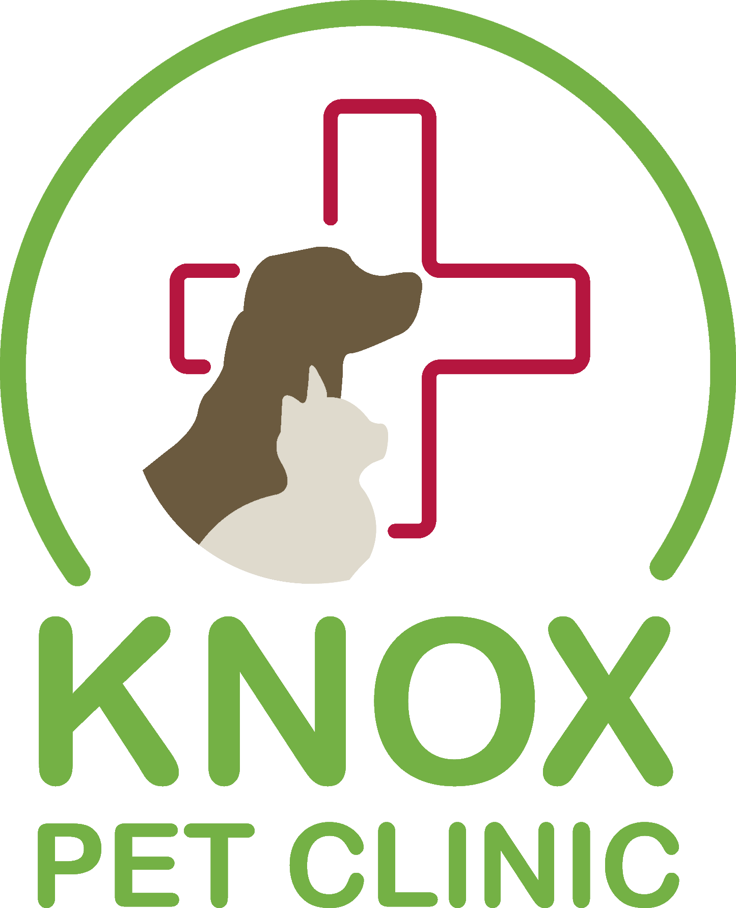 Knox pet clinic logo